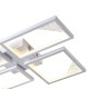 ΦΩΤΙΣΤΙΚΟ ΟΡΟΦΗΣ ΑΛΟΥΜΙΝΙΟ LED 36W 900Lm 3000K 450X580X55mm ΜΑΥΡΟ ARTE ILLUMINA SQUARE