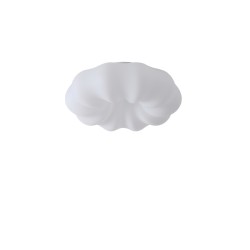 ΠΛΑΦΟΝΙΕΡΑ ΠΛΑΣΤΙΚΗ LED 24W 2000Lm 3000K Φ480x75mm ΛΕΥΚΟ ARTE ILLUMINA NEFOS