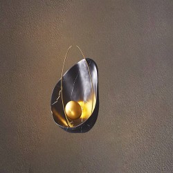 ΑΠΛΙΚΑ ΤΟΙΧΟΥ LED 5W 25X35 ΜΑΥΡΟ 3CCT ARTE ILLUMINA URANIA