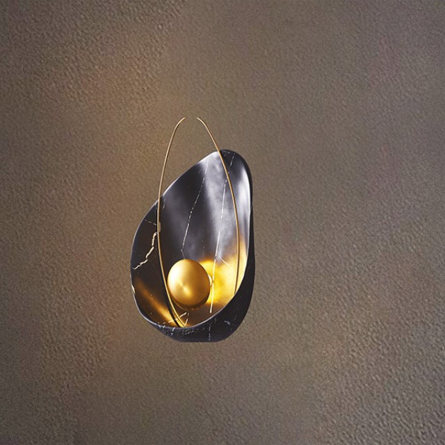 ΑΠΛΙΚΑ ΤΟΙΧΟΥ LED 5W 25X35 ΜΑΥΡΟ 3CCT ARTE ILLUMINA URANIA