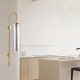 ΑΠΛΙΚΑ ΤΟΙΧΟΥ 1XE27 MAX 40W 10X70 SMOKY-ΧΡΥΣΟ ARTE ILLUMINA CALLIOPE