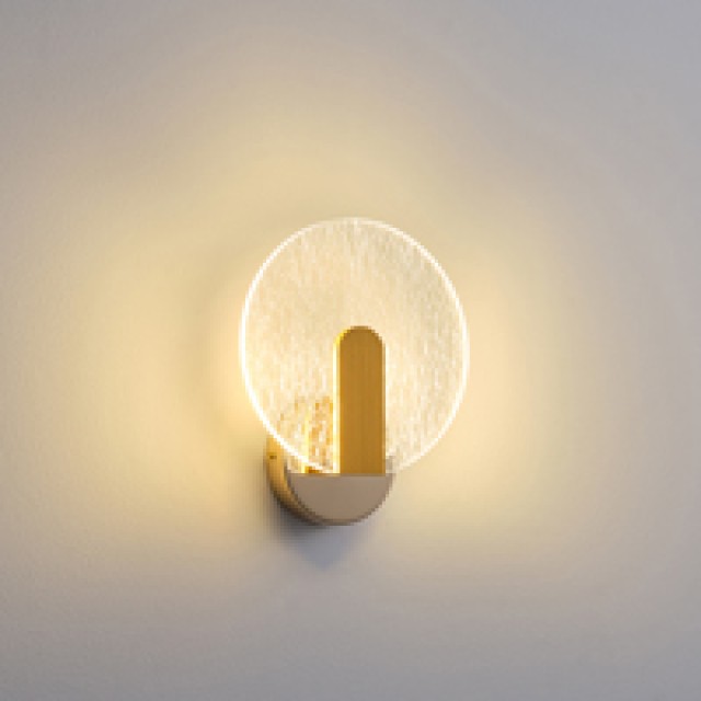ΑΠΛΙΚΑ ΑΚΡΥΛΙΚΗ 8W 3000K 720Lm 520X440mm ΧΡΥΣO ARTE ILLUMINA VOLET