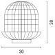 ΠΟΡΤΑΤΙΦ E27 ΒΑΣΗ ΞΥΛΟ&RATTAN Φ29X30 ΛΕΥΚΟ ARTE ILLUMINA ΠΟΡΤΑΤΙΦ E27 ΒΑΣΗ ΞΥΛΟ&RATTAN Φ29X30 ΛΕΥΚΟ ARTE ILLUMINA