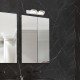 ARTE ILLUMINA ΑΠΛΙΚΑ ΤΟΙΧΟΥ LED 16W 4000Κ 2Φ 470X70X170 ΛΕΥΚΟ