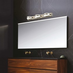 ΑΠΛΙΚΑ ΤΟΙΧΟΥ LED 12W 720Lm  4000Κ ΟΒΑΛ 3Φ 500X50X100 ΝΙΚΕΛ ARTE ILLUMINA