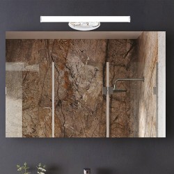 ΦΩΤΙΣΤΙΚΟ ΜΠΑΝΙΟΥ LED 6W 480Lm 4000Κ 400X130X60mm ΝΙΚΕΛ ARTE ILLUMINA DIPLO