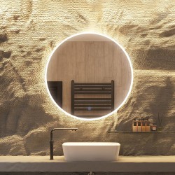 ΚΑΘΡΕΠΤΗΣ ΣΤΡΟΓΓΥΛΟΣ TOUCH LED 15W 1680Lm 4000Κ Φ60X30mm ARTE ILLUMINA MIRO