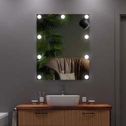 ΚΑΘΡΕΠΤΗΣ ΜΑΚΙΓΙΑΖ ΠΑΡΑΛΛΗΛΟΓΡΑΜΜΟΣ LED 9W 1680Lm 85-265V 40X50 CM ARTE ILLUMINA LOGE