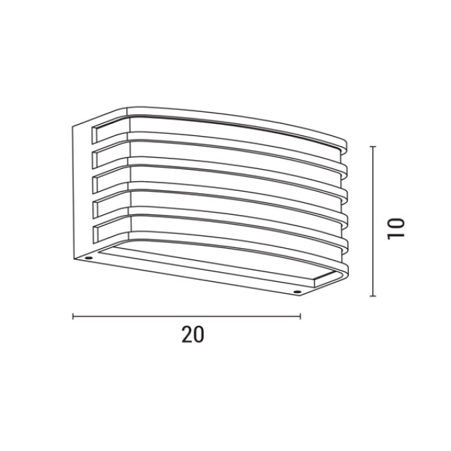 ΑΠΛΙΚΑ ΤΟΙΧΟΥ ΟΒΑΛ Ε27 MAX 20W 200X100X90mm ΛΕΥΚΗ ARTE ILLUMINA ΑΠΛΙΚΑ ΤΟΙΧΟΥ ΟΒΑΛ Ε27 MAX 20W 200X100X90mm ΛΕΥΚΗ ARTE ILLUMINA
