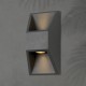 ΦΩΤΙΣΤΙΚΟ ΤΟΙΧΟΥ ΑΛΟΥΜΙΝΙΟΥ 2X1W 164X82X54.5mm ΓΡΑΦΙΤΗΣ ARTE ILLUMINA ΦΩΤΙΣΤΙΚΟ ΤΟΙΧΟΥ ΑΛΟΥΜΙΝΙΟΥ 2X1W 164X82X54.5mm ΓΡΑΦΙΤΗΣ ARTE ILLUMINA