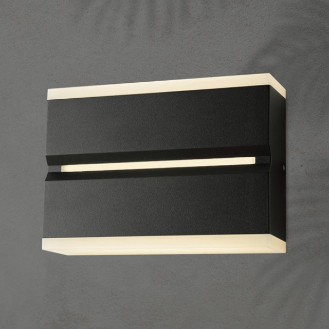 ΑΠΛΙΚΑ ΤΟΙΧΟΥ LED 12W 3000K IP54 180X126X50mm ΜΑΥΡΟ ARTE ILLUMINA ΑΠΛΙΚΑ ΤΟΙΧΟΥ LED 12W 3000K IP54 180X126X50mm ΜΑΥΡΟ ARTE ILLUMINA