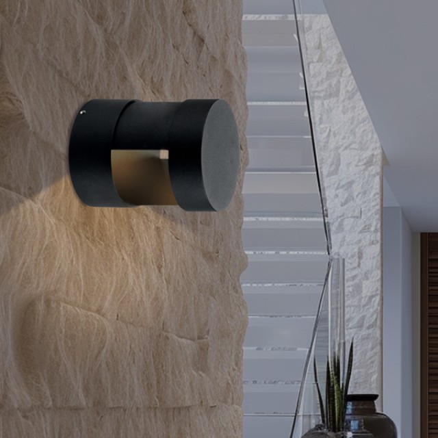 ΑΠΛΙΚΑ ΤΟΙΧΟΥ LED UP-DOWN 9W 3000K IP54 108X150mm ΜΑΥΡΟ ARTE ILLUMINA ΑΠΛΙΚΑ ΤΟΙΧΟΥ LED UP-DOWN 9W 3000K IP54 108X150mm ΜΑΥΡΟ ARTE ILLUMINA