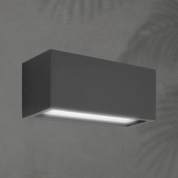 ΑΠΛΙΚΑ ΤΟΙΧΟΥ 1XΕ27 250X110X10 IP54 ΓΡΑΦΙΤΗ UP DOWN ARTE ILLUMINA AMIGO ΑΠΛΙΚΑ ΤΟΙΧΟΥ 1XΕ27 250X110X10 IP54 ΓΡΑΦΙΤΗ UP DOWN ARTE ILLUMINA AMIGO