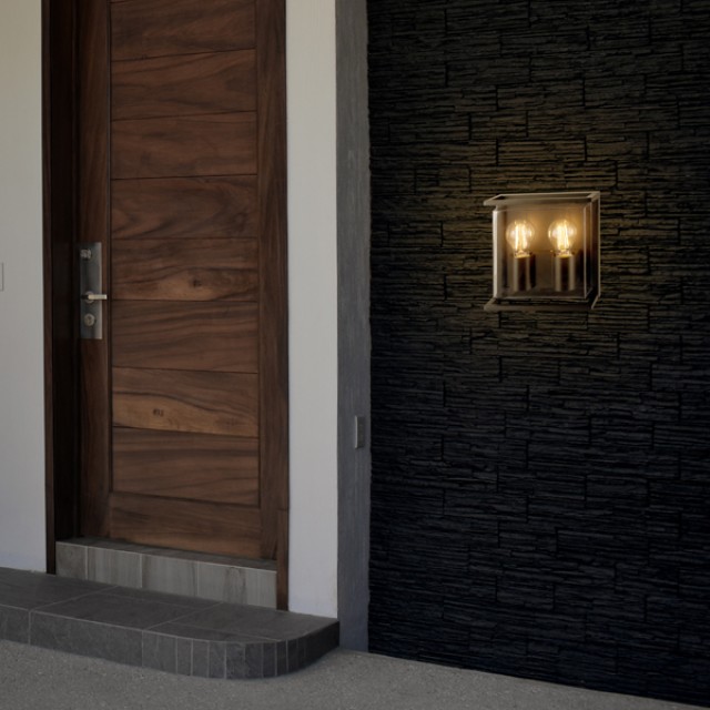 ΑΠΛΙΚΑ ΤΟΙΧΟΥ ΜΕΤΑΛΛΙΚΗ Ε27 2Χ20W 220X220X95mm IP65 ΜΑΥΡΗ ARTE ILLUMINA ΑΠΛΙΚΑ ΤΟΙΧΟΥ ΜΕΤΑΛΛΙΚΗ Ε27 2Χ20W 220X220X95mm IP65 ΜΑΥΡΗ ARTE ILLUMINA