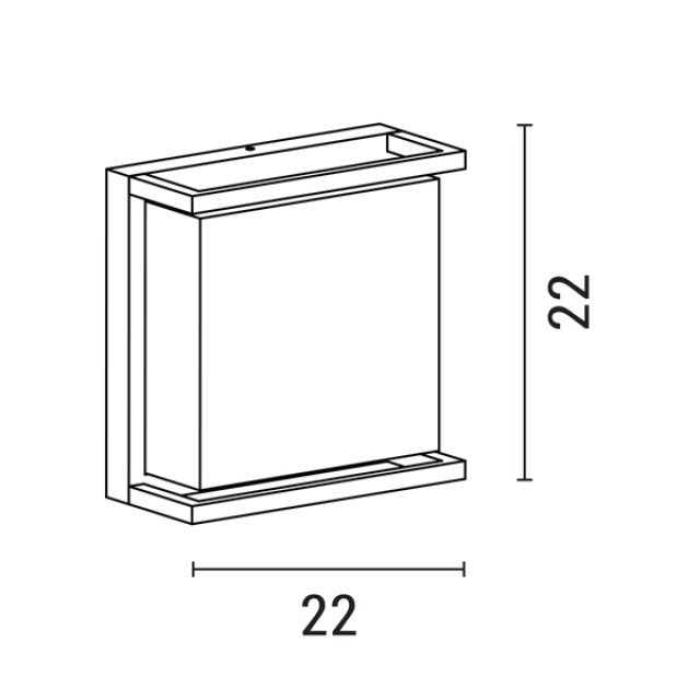 ΑΠΛΙΚΑ ΤΟΙΧΟΥ ΜΕΤΑΛΛΙΚΗ Ε27 2Χ20W 220X220X95mm IP65 ΜΑΥΡΗ ARTE ILLUMINA ΑΠΛΙΚΑ ΤΟΙΧΟΥ ΜΕΤΑΛΛΙΚΗ Ε27 2Χ20W 220X220X95mm IP65 ΜΑΥΡΗ ARTE ILLUMINA