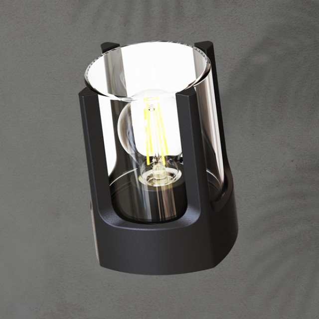 ΑΠΛΙΚΑ ΤΟΙΧΟΥ ΑΛΟΥΜΙΝΙΟΥ Ε27 ΜΑΧ 20W IP54 120Χ120Χ160mm ΜΑΥΡO ARTE ILLUMINA ΑΠΛΙΚΑ ΤΟΙΧΟΥ ΑΛΟΥΜΙΝΙΟΥ Ε27 ΜΑΧ 20W IP54 120Χ120Χ160mm ΜΑΥΡO ARTE ILLUMINA