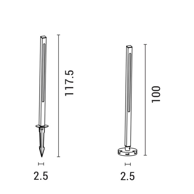 ΚΟΛΩΝΑΚΙ ΑΛΟΥΜΙΝΙΟΥ15W 25X1000mm IP65 3000K ΜΑΥΡΟ ARTE ILLUMINA ΚΟΛΩΝΑΚΙ ΑΛΟΥΜΙΝΙΟΥ15W 25X1000mm IP65 3000K ΜΑΥΡΟ ARTE ILLUMINA