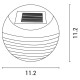 ΑΠΛΙΚΑ ΜΕ ΗΛΙΑΚΟ PANEL Φ112X40mm 3000Κ ARTE ILLUMINA ΑΠΛΙΚΑ ΜΕ ΗΛΙΑΚΟ PANEL Φ112X40mm 3000Κ ARTE ILLUMINA