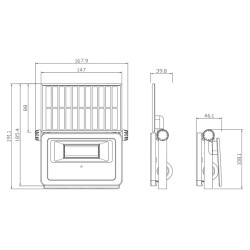 ΑΠΛΙΚΑ ΜΕ ΗΛΙΑΚΟ PANEL & ΑΝΙΧΝΕΥΤΗ ΚΙΝΗΣΗΣ 13W 1600LM 168X40X191mm 3CCT ΜΑΥΡΗ ARTE ILLUMINA ΑΠΛΙΚΑ ΜΕ ΗΛΙΑΚΟ PANEL & ΑΝΙΧΝΕΥΤΗ ΚΙΝΗΣΗΣ 13W 1600LM 168X40X191mm 3CCT ΜΑΥΡΗ ARTE ILLUMINA