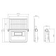 ΑΠΛΙΚΑ ΜΕ ΗΛΙΑΚΟ PANEL & ΑΝΙΧΝΕΥΤΗ ΚΙΝΗΣΗΣ 13W 1600LM 168X40X191mm 3CCT ΜΑΥΡΗ ARTE ILLUMINA ΑΠΛΙΚΑ ΜΕ ΗΛΙΑΚΟ PANEL & ΑΝΙΧΝΕΥΤΗ ΚΙΝΗΣΗΣ 13W 1600LM 168X40X191mm 3CCT ΜΑΥΡΗ ARTE ILLUMINA