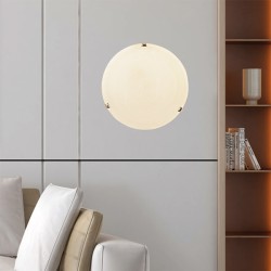ΠΛΑΦΟΝΙΕΡΑ ΤΟΙΧΟΥ Φ40 2ΧΕ27 ΜΕΛΙ-ΜΠΡΟΝΖΕ ARTE ILLUMINA ERIS