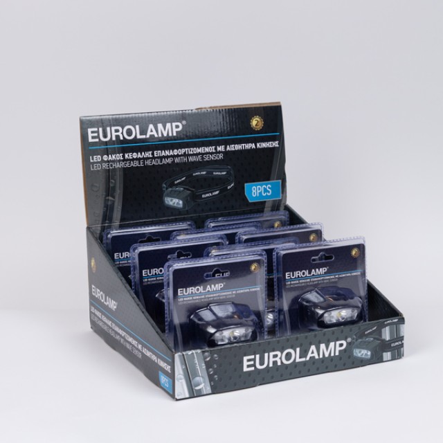 LED ΦΑΚΟΣ ΚΕΦΑΛΗΣ ΕΠΑΝΑΦΟΡΤΙΖΟΜΕΝΟΣ ΜΕ ΑΙΣΘΗΤΗΡΑ ΚΙΝΗΣΗΣ