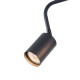 ΣΠΟΤ ΜΕΤΑΛΛΙΚΟ 3ΦΩΤΟ 3XGU10 Max 7w 500X90X230mm ΜΑΥΡΟ ARTE ILLUMINA OLYMP