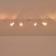 ΣΠΟΤ ΜΕΤΑΛΛΙΚΟ 4ΦΩΤΟ 4XGU10 Max 7W  790X80X165mm ΛΕΥΚΟ ARTE ILLUMINA OLYMP