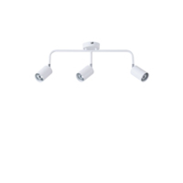 ΣΠΟΤ ΜΕΤΑΛΛΙΚΟ 3ΦΩΤΟ 3XGU10 Max 7w 500X90X230mm ΛΕΥΚΟ ARTE ILLUMINA OLYMP