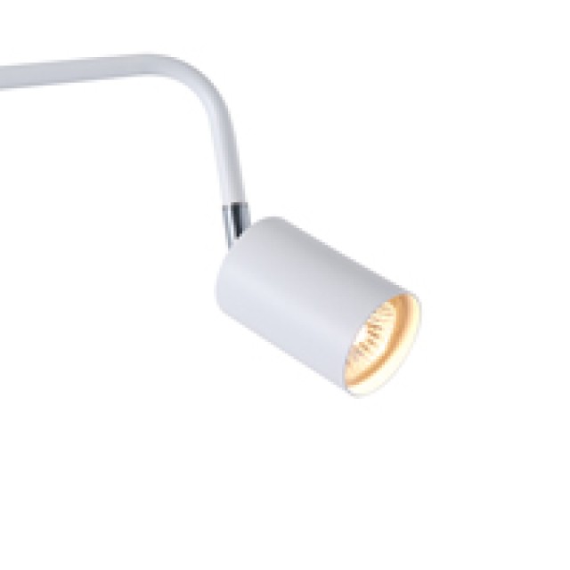 ΣΠΟΤ ΜΕΤΑΛΛΙΚΟ 3ΦΩΤΟ 3XGU10 Max 7w 500X90X230mm ΛΕΥΚΟ ARTE ILLUMINA OLYMP