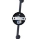 ΣΠΟΤ ΚΙΝΗΤΟ 3ΦΩΤΟ ΜΕΤΑΛΛΙΚΟ ΜΑΥΡΟ 3XGU10 Max 7w 300X80X125mm ARTE ILLUMINA VORRAS