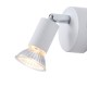 ΣΠΟΤ ΚΙΝΗΤΟ ΜΕΤΑΛΛΙΚΟ  1XGU10 Max 7W D70XH105mm ΛΕΥΚΟ  ARTE ILLUMINA VORRAS