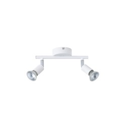 ΣΠΟΤ ΚΙΝΗΤΟ ΜΕΤΑΛΛΙΚΟ  1XGU10 Max 7W D70XH105mm ΛΕΥΚΟ  ARTE ILLUMINA VORRAS