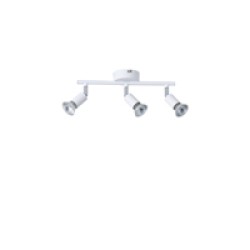 ΣΠΟΤ ΚΙΝΗΤΟ 2ΦΩΤΟ ΜΕΤΑΛΛΙΚΟ 2XGU10 Max 7W 220X80X125mm ΛΕΥΚΟ  ARTE ILLUMINA VORRAS