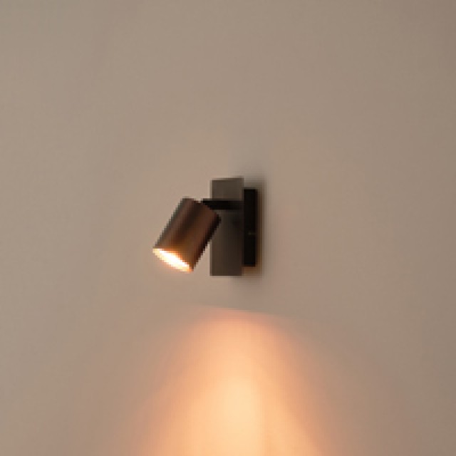 ΣΠΟΤ ΑΛΟΥΜΙΝΙΟΥ 1XGU10 Max 7W  120X80X120mm ΓΚΡΙ ARTE ILLUMINA LUXY