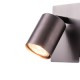 ΣΠΟΤ ΑΛΟΥΜΙΝΙΟΥ 1XGU10 Max 7W  120X80X120mm ΓΚΡΙ ARTE ILLUMINA LUXY