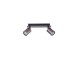 ΣΠΟΤ ΑΛΟΥΜΙΝΙΟΥ 2ΦΩΤΟ 2XGU10  250X80X120mm ΓΚΡΙ ARTE ILLUMINA LUXY