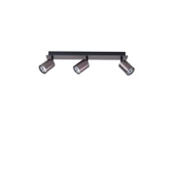 ΣΠΟΤ ΑΛΟΥΜΙΝΙΟΥ 3ΦΩΤΟ 3XGU10 Max 7w 450X80X120mm ΓΚΡΙ ARTE ILLUMINA LUXY