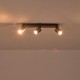ΣΠΟΤ ΑΛΟΥΜΙΝΙΟΥ 3ΦΩΤΟ 3XGU10 Max 7w  450X80X120mm ΓΚΡΙ ARTE ILLUMINA LUXY