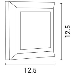 ΦΩΤΙΣΤΙΚΟ ΤΟΙΧΟΥ SLIM LED 3W IP65 230V 3000K 125X125mm ΛΕΥΚΟ PRO ARTE ILLUMINA ΦΩΤΙΣΤΙΚΟ ΤΟΙΧΟΥ SLIM LED 3W IP65 230V 3000K 125X125mm ΛΕΥΚΟ PRO ARTE ILLUMINA