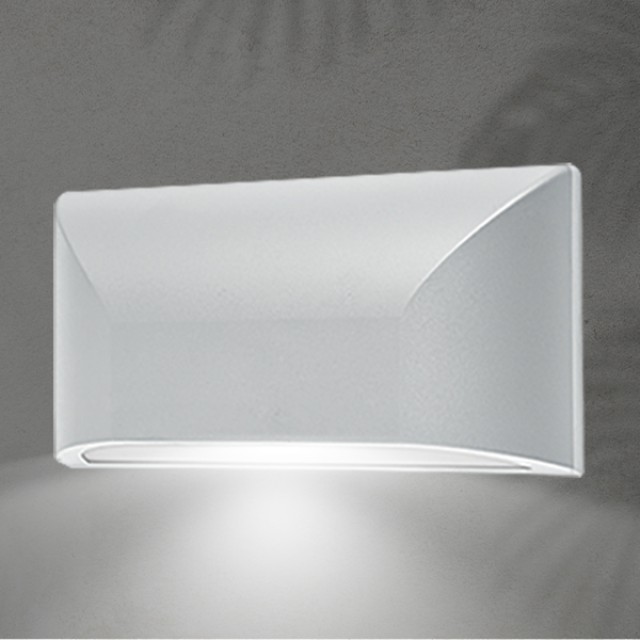 ΑΠΛΙΚΑ ΤΟΙΧΟΥ LED SLIM 6W IP65 220-240V 4000K 220X51X113mm ΛΕΥΚΟ PRO ARTE ILLUMINA ΑΠΛΙΚΑ ΤΟΙΧΟΥ LED SLIM 6W IP65 220-240V 4000K 220X51X113mm ΛΕΥΚΟ PRO ARTE ILLUMINA