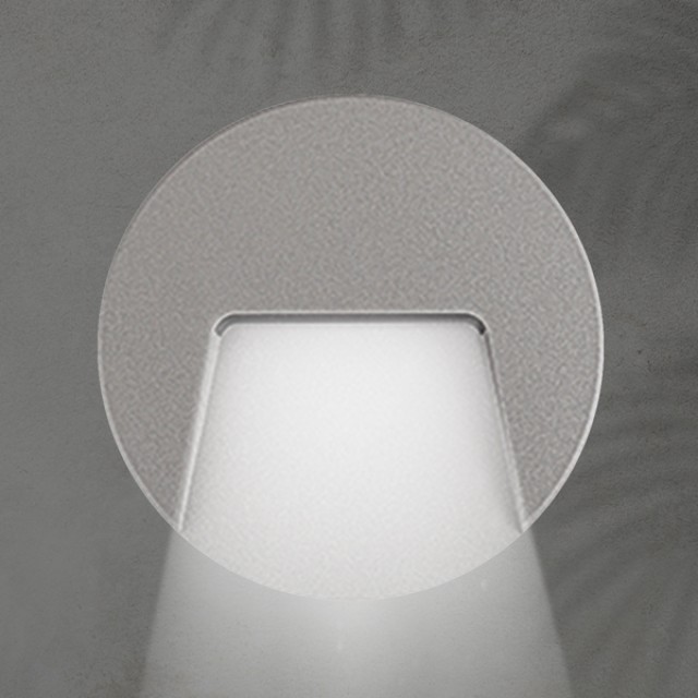 ΦΩΤΙΣΤΙΚΟ ΤΟΙΧΟΥ SLIM LED 3W IP65 230V 4000K Φ135mm ΓΚΡΙ PRO ARTE ILLUMINA ΦΩΤΙΣΤΙΚΟ ΤΟΙΧΟΥ SLIM LED 3W IP65 230V 4000K Φ135mm ΓΚΡΙ PRO ARTE ILLUMINA