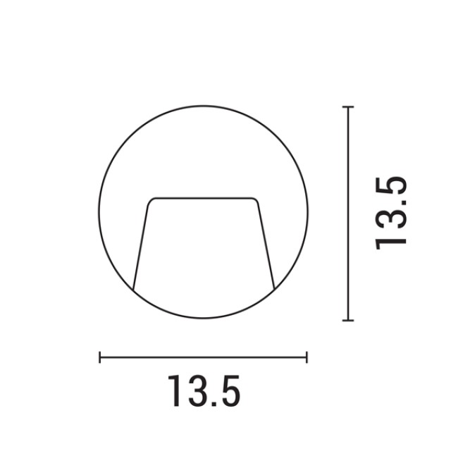 ΦΩΤΙΣΤΙΚΟ ΤΟΙΧΟΥ SLIM LED 3W IP65 230V 4000K Φ135mm ΓΡΑΦΙΤΗΣ PRO ARTE ILLUMINA ΦΩΤΙΣΤΙΚΟ ΤΟΙΧΟΥ SLIM LED 3W IP65 230V 4000K Φ135mm ΓΡΑΦΙΤΗΣ PRO ARTE ILLUMINA