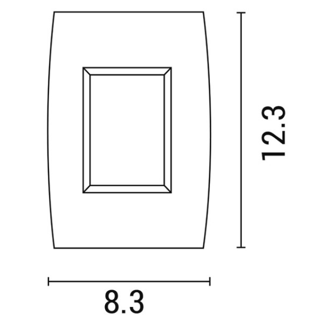 ΑΠΛΙΚΑ ΤΟΙΧΟΥ ΧΩΝΕΥΤΗ (ΓΥΨΟΣΑΝΙΔΑ) SLIM LED 2W 83X123X35 3000K IP65 ΛΕΥΚΗ PLUS ARTE ILLUMINA ΑΠΛΙΚΑ ΤΟΙΧΟΥ ΧΩΝΕΥΤΗ (ΓΥΨΟΣΑΝΙΔΑ) SLIM LED 2W 83X123X35 3000K IP65 ΛΕΥΚΗ PLUS ARTE ILLUMINA