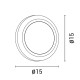 ΦΩΤΙΣΤΙΚΟ ΤΟΙΧΟΥ ΟΒΑΛ LED 4W 150X150X27 3CCT IP65 ΛΕΥΚΟ ARTE ILLUMINA ΦΩΤΙΣΤΙΚΟ ΤΟΙΧΟΥ ΟΒΑΛ LED 4W 150X150X27 3CCT IP65 ΛΕΥΚΟ ARTE ILLUMINA