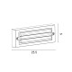 ΦΩΤΙΣΤΙΚΟ ΤΟΙΧΟΥ ΜΕ ΓΡΙΛΙΕΣ LED 6W 255X42X90 3CCT IP65 ΓΡΑΦΙΤΗΣ ARTE ILLUMINA SENARIO ΦΩΤΙΣΤΙΚΟ ΤΟΙΧΟΥ ΜΕ ΓΡΙΛΙΕΣ LED 6W 255X42X90 3CCT IP65 ΓΡΑΦΙΤΗΣ ARTE ILLUMINA SENARIO