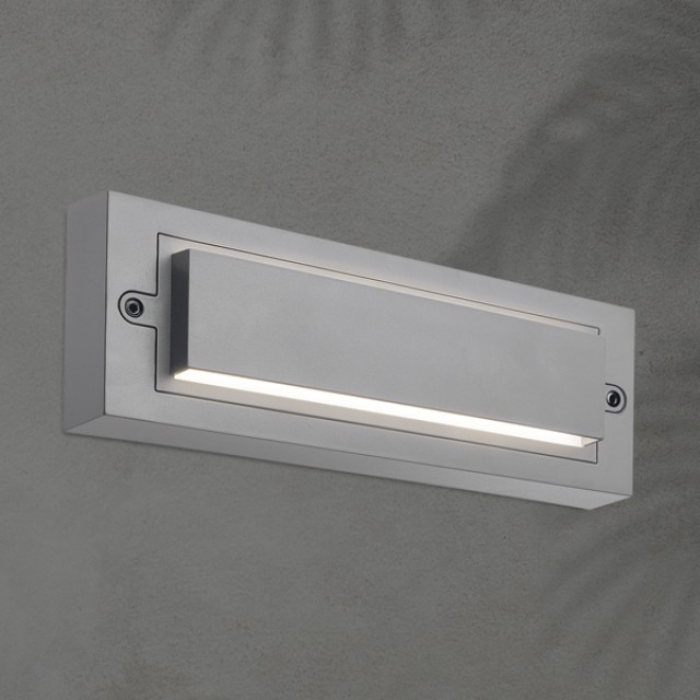 ΦΩΤΙΣΤΙΚΟ ΤΟΙΧΟΥ  LED 6W 255X42X90 3CCT IP65 ΓΚΡΙ ARTE ILLUMINA SENARIO ΦΩΤΙΣΤΙΚΟ ΤΟΙΧΟΥ  LED 6W 255X42X90 3CCT IP65 ΓΚΡΙ ARTE ILLUMINA SENARIO