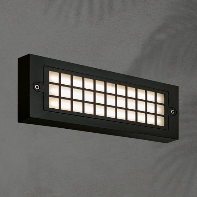 ΦΩΤΙΣΤΙΚΟ ΤΟΙΧΟΥ LED 6W 255X30X90 3CCT IP65 ΜΑΥΡΟ  ARTE ILLUMINA SENARIO ΦΩΤΙΣΤΙΚΟ ΤΟΙΧΟΥ LED 6W 255X30X90 3CCT IP65 ΜΑΥΡΟ  ARTE ILLUMINA SENARIO