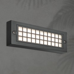 ΦΩΤΙΣΤΙΚΟ ΤΟΙΧΟΥ  LED 6W 255X30X90 3CCT IP65 ΓΡΑΦΙΤΗΣ ARTE ILLUMINA SENARIO ΦΩΤΙΣΤΙΚΟ ΤΟΙΧΟΥ  LED 6W 255X30X90 3CCT IP65 ΓΡΑΦΙΤΗΣ ARTE ILLUMINA SENARIO