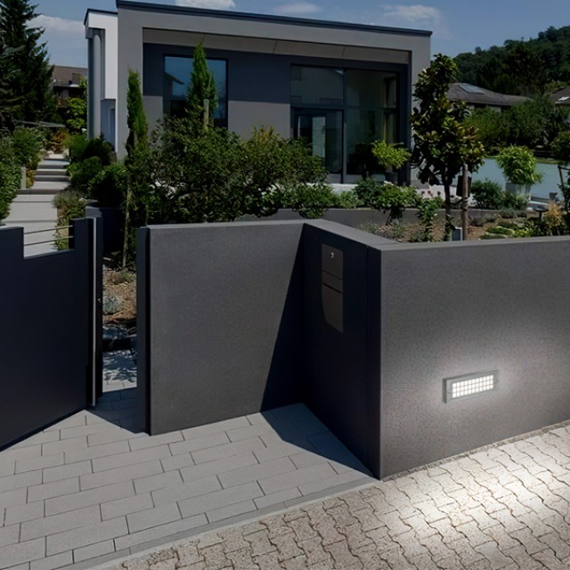 ΦΩΤΙΣΤΙΚΟ ΤΟΙΧΟΥ  LED 6W 255X30X90 3CCT IP65 ΓΡΑΦΙΤΗΣ ARTE ILLUMINA SENARIO ΦΩΤΙΣΤΙΚΟ ΤΟΙΧΟΥ  LED 6W 255X30X90 3CCT IP65 ΓΡΑΦΙΤΗΣ ARTE ILLUMINA SENARIO